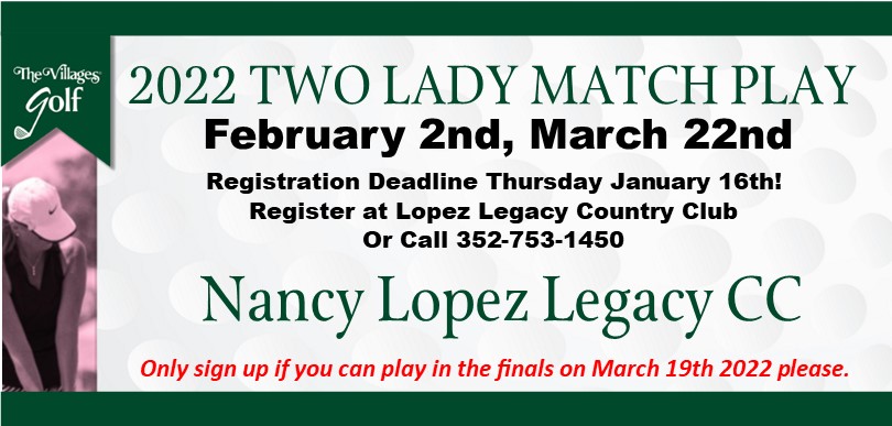 2022 Womans Match Play